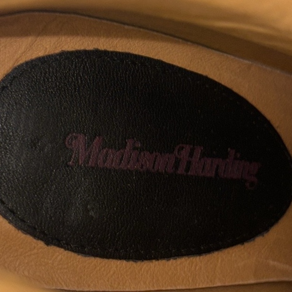 Madison Harding Suede Knee-high lace-up Leather laces Boots Size 9 - Picture 14 of 16